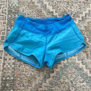 Lululemon blue shorts